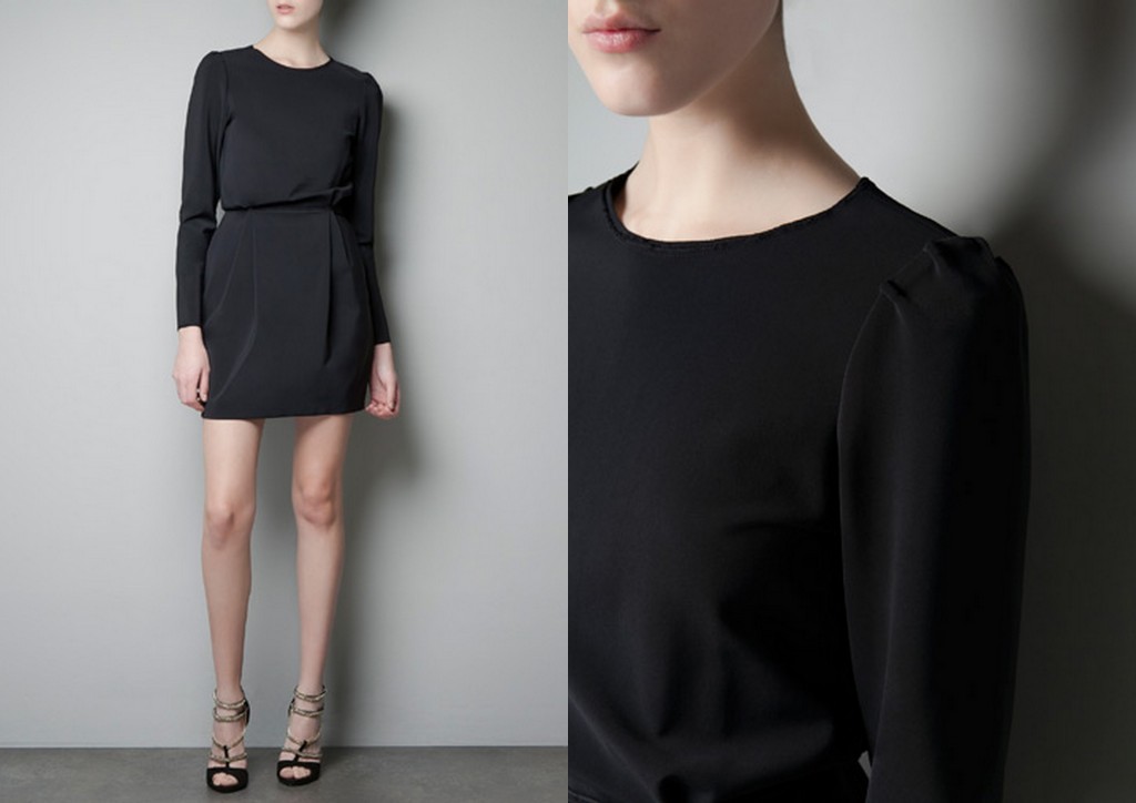Colaj little black dress