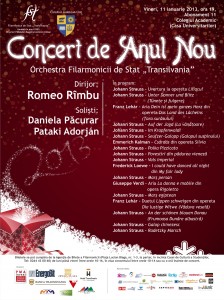 Concert de Anul Nou- afis