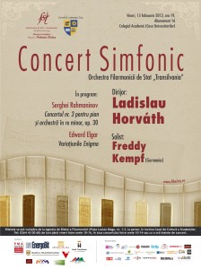 Concert Simfonic 15 febr. - afis