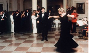 (FILE) 10 Princess Diana Dresses Up For Auction Diana And John Travolta Dance