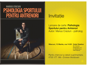 Invitatie lansare de carte