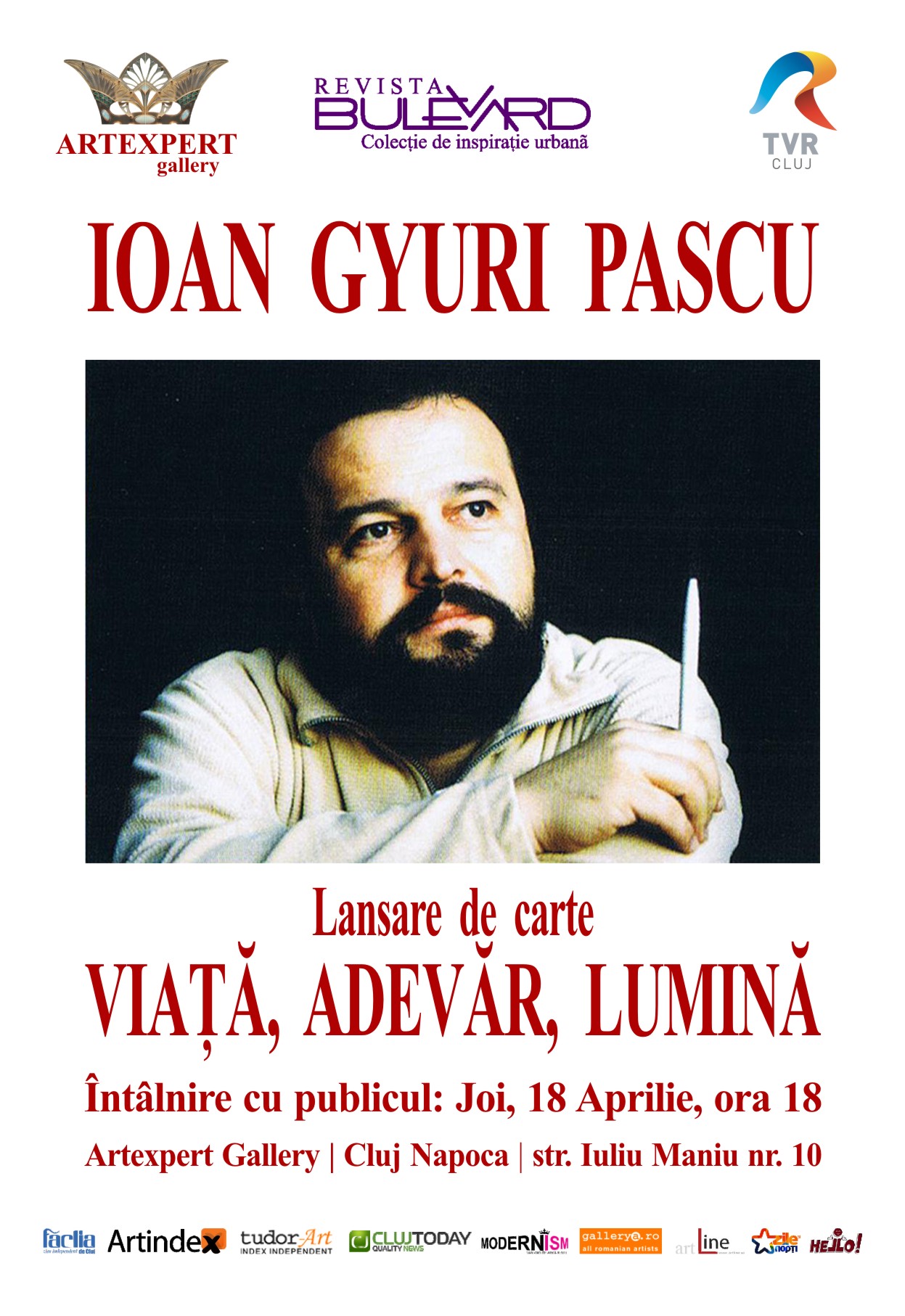 Unparalleled resource throw dust in eyes Ioan Gyuri Pascu îşi lanseză cartea la Cluj - Revista Bulevard
