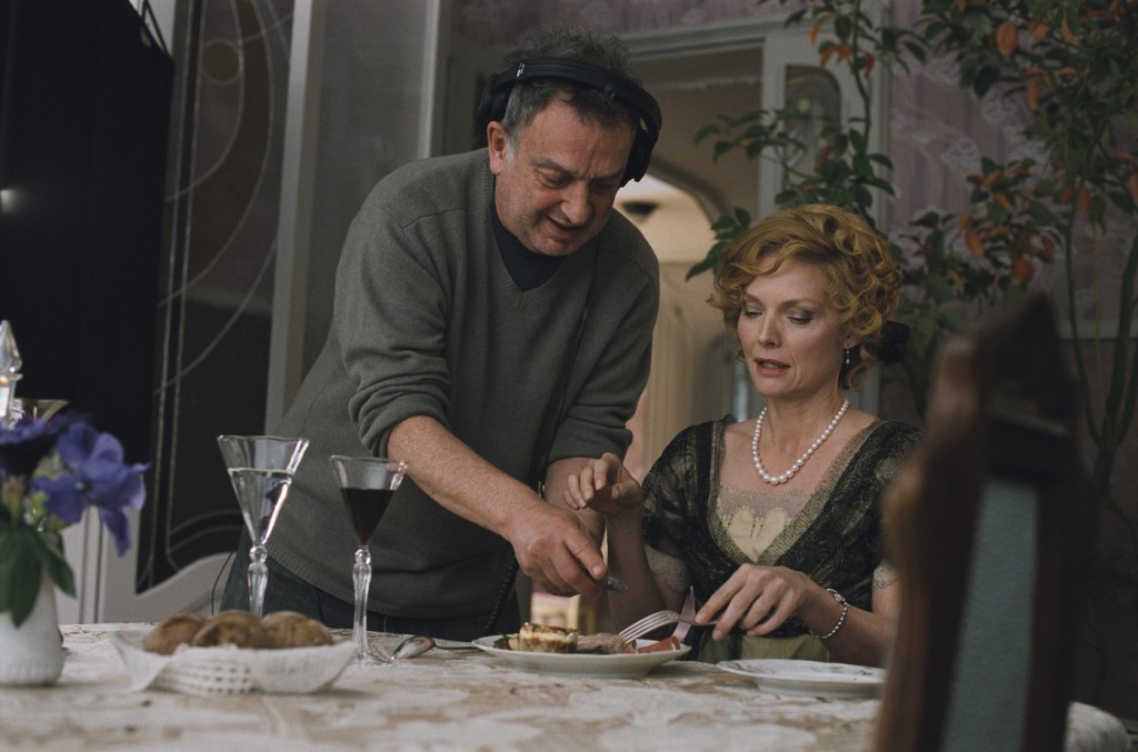 Stephen Frears la filmarile pentru Cheri (foto: TIFF)
