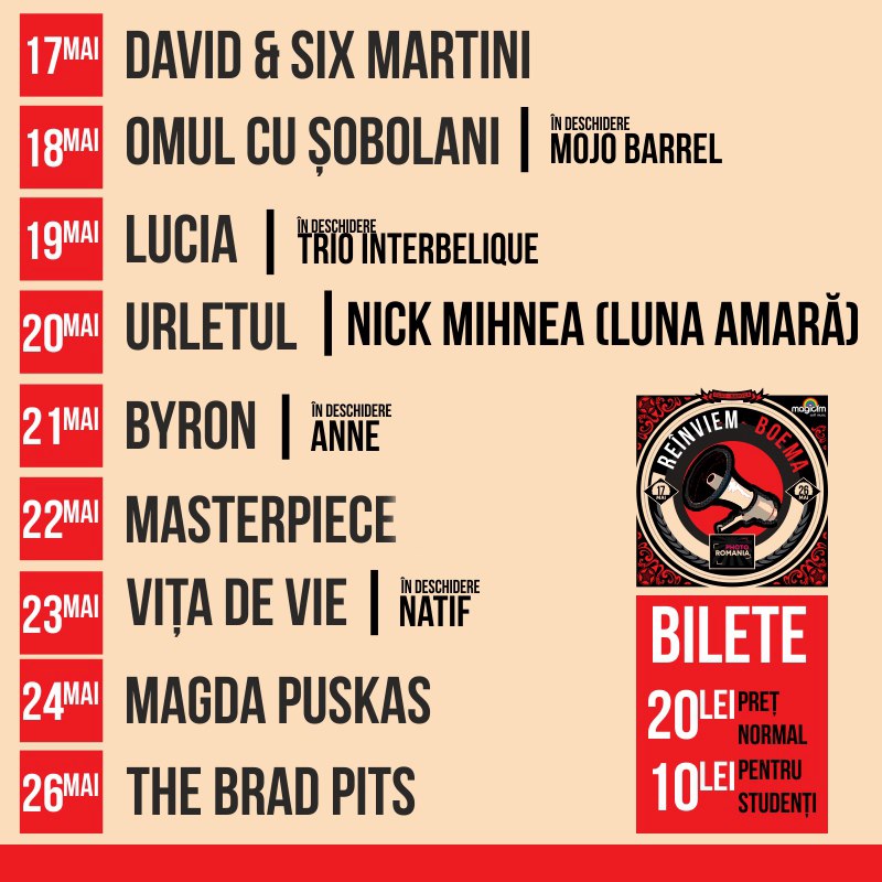 concerte boema
