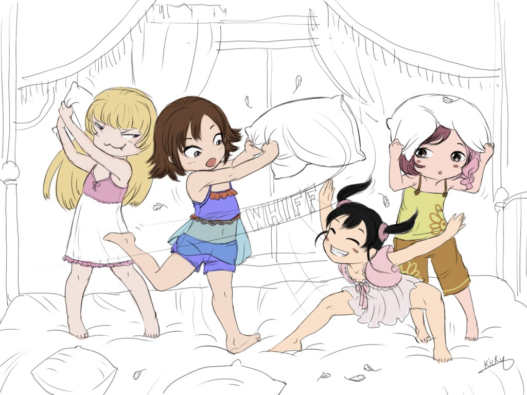 pillow fight