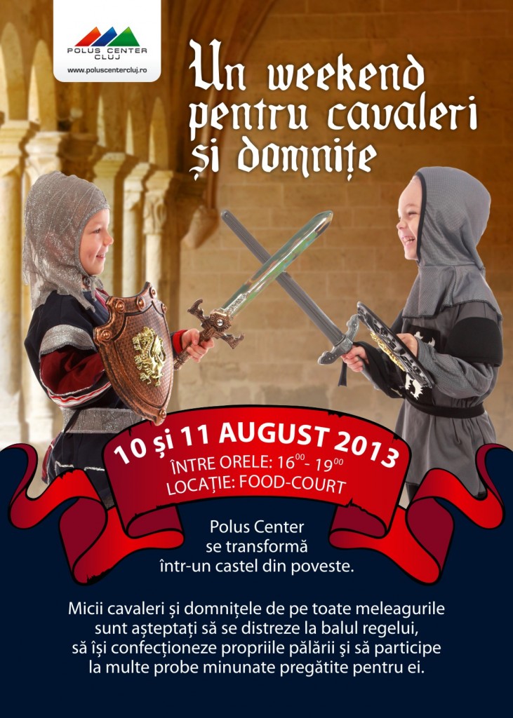 Weekend pentru cavaleri si domnite la Polus Center