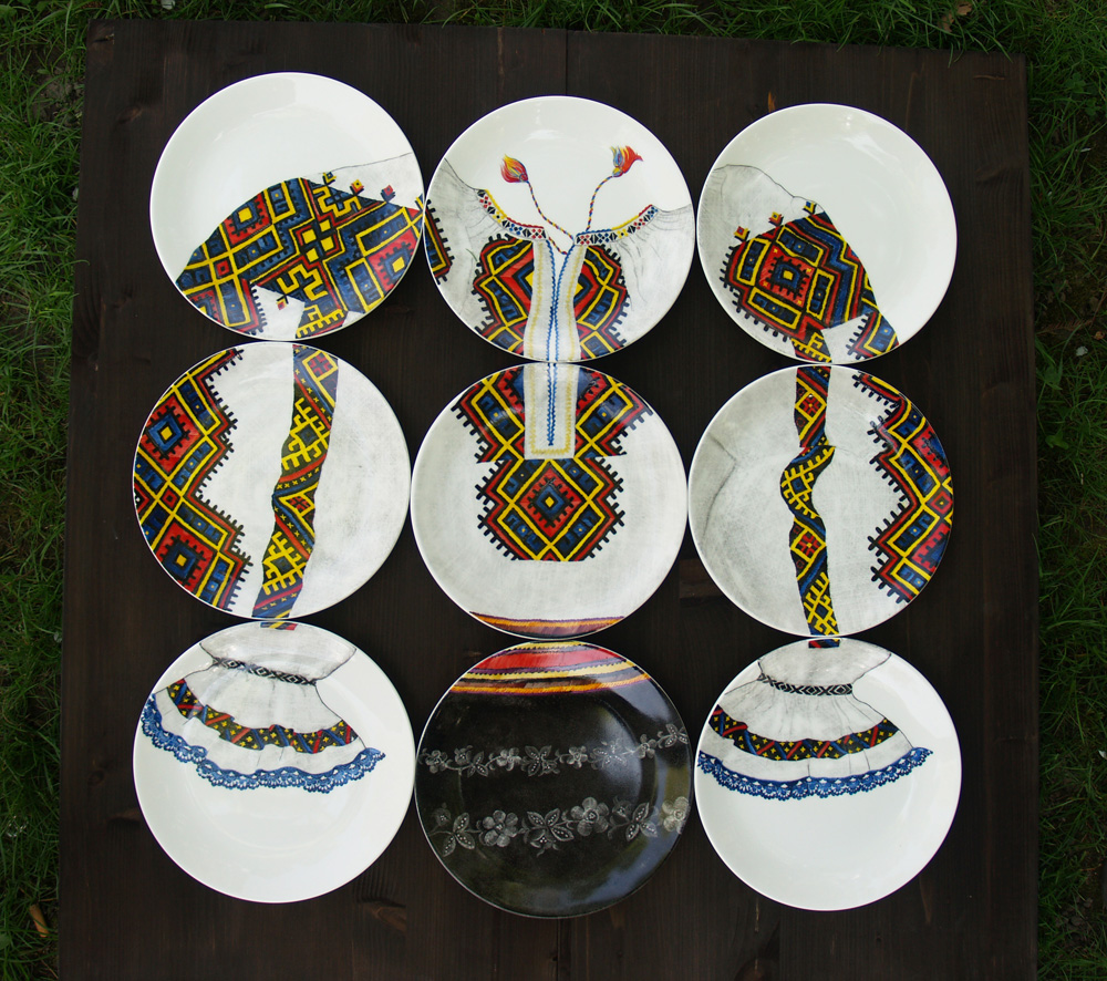 Farfurii puzzle Una ca Luna