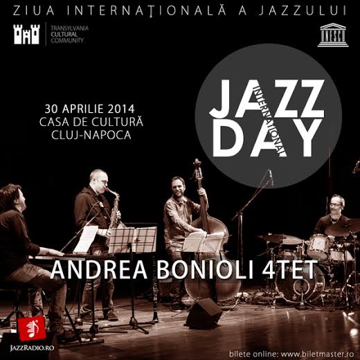 Andrea Bonioli Quartet (tobe, clape, contrabas, saxofon; Italia)