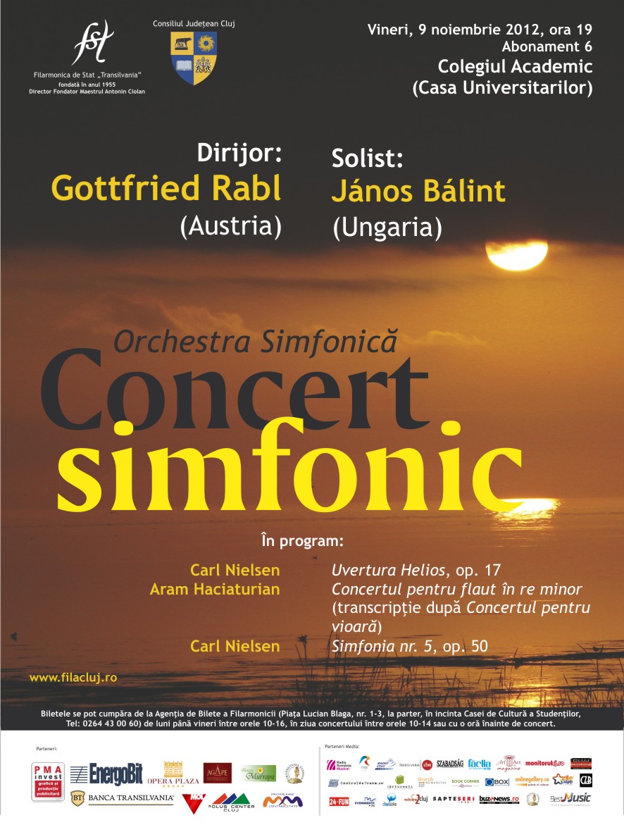 afis de promovare- concert 9 nov. 2012
