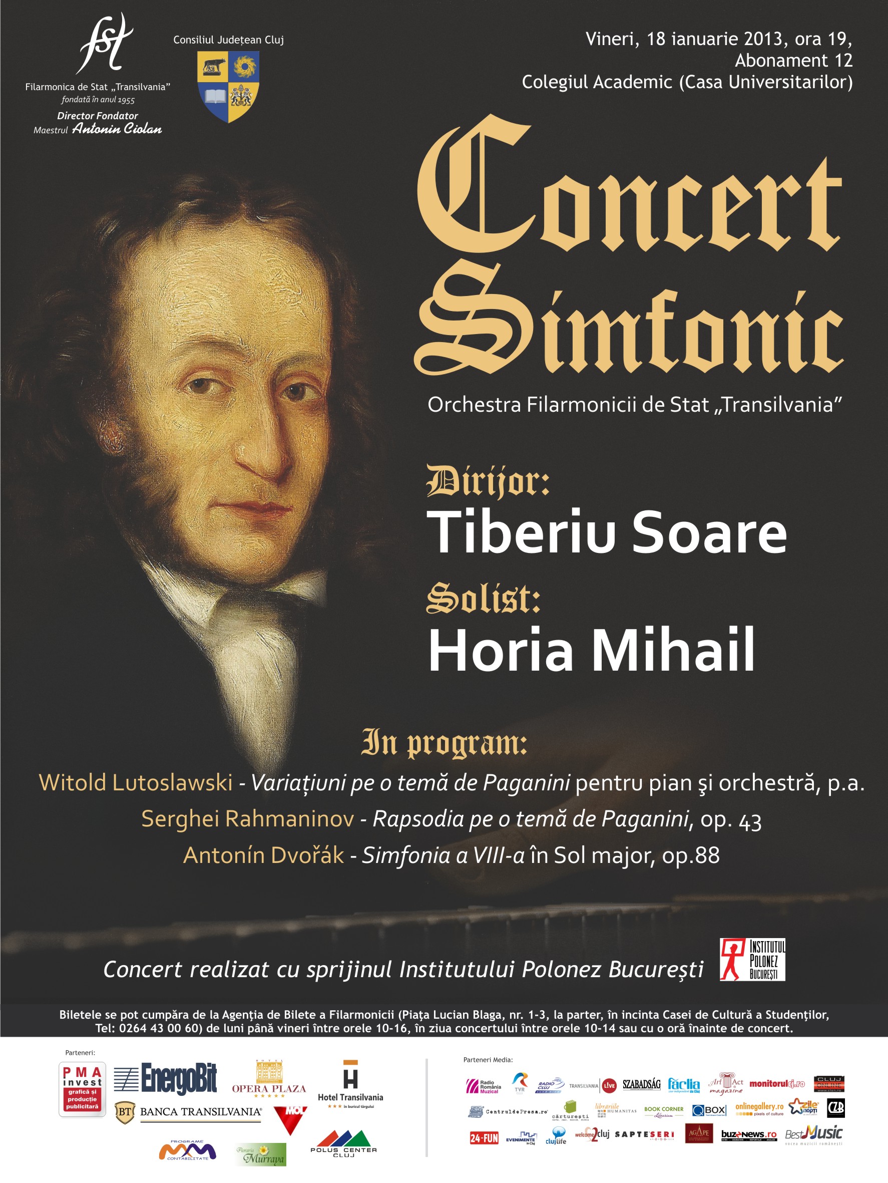 Concert 18 ian. 2013- afis de promovare