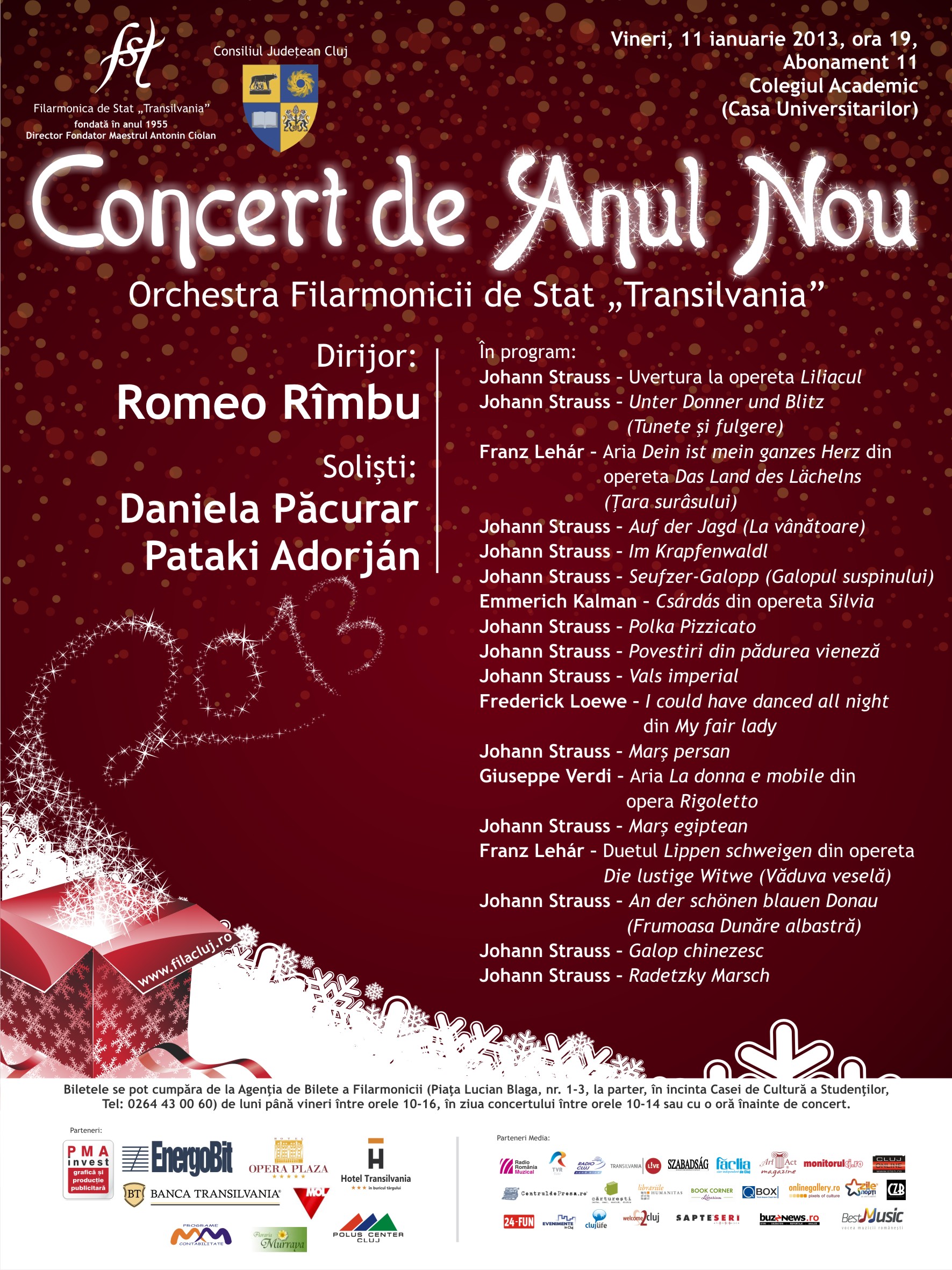 Concert de Anul Nou- afis
