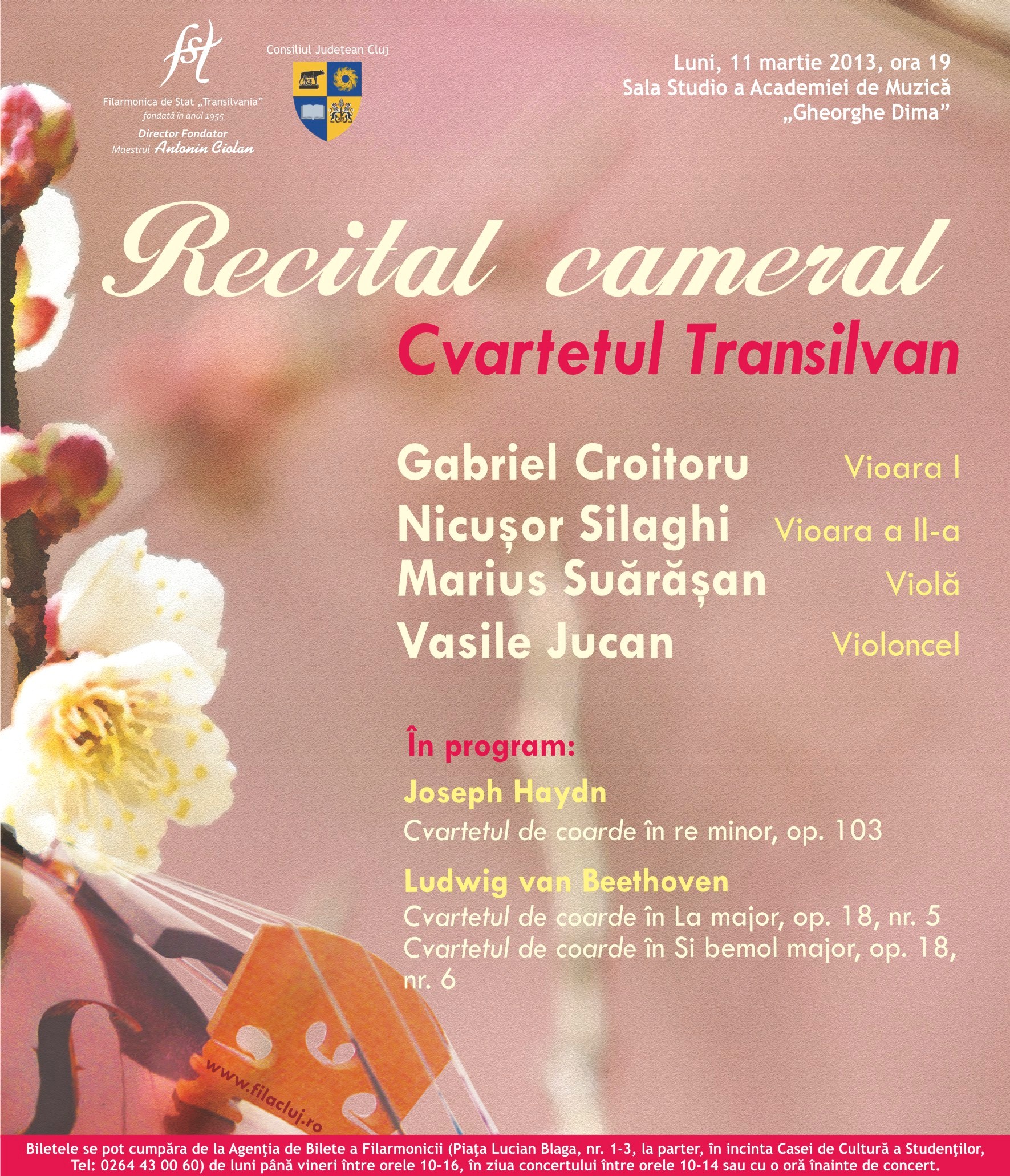 recital cvartetul transilvan
