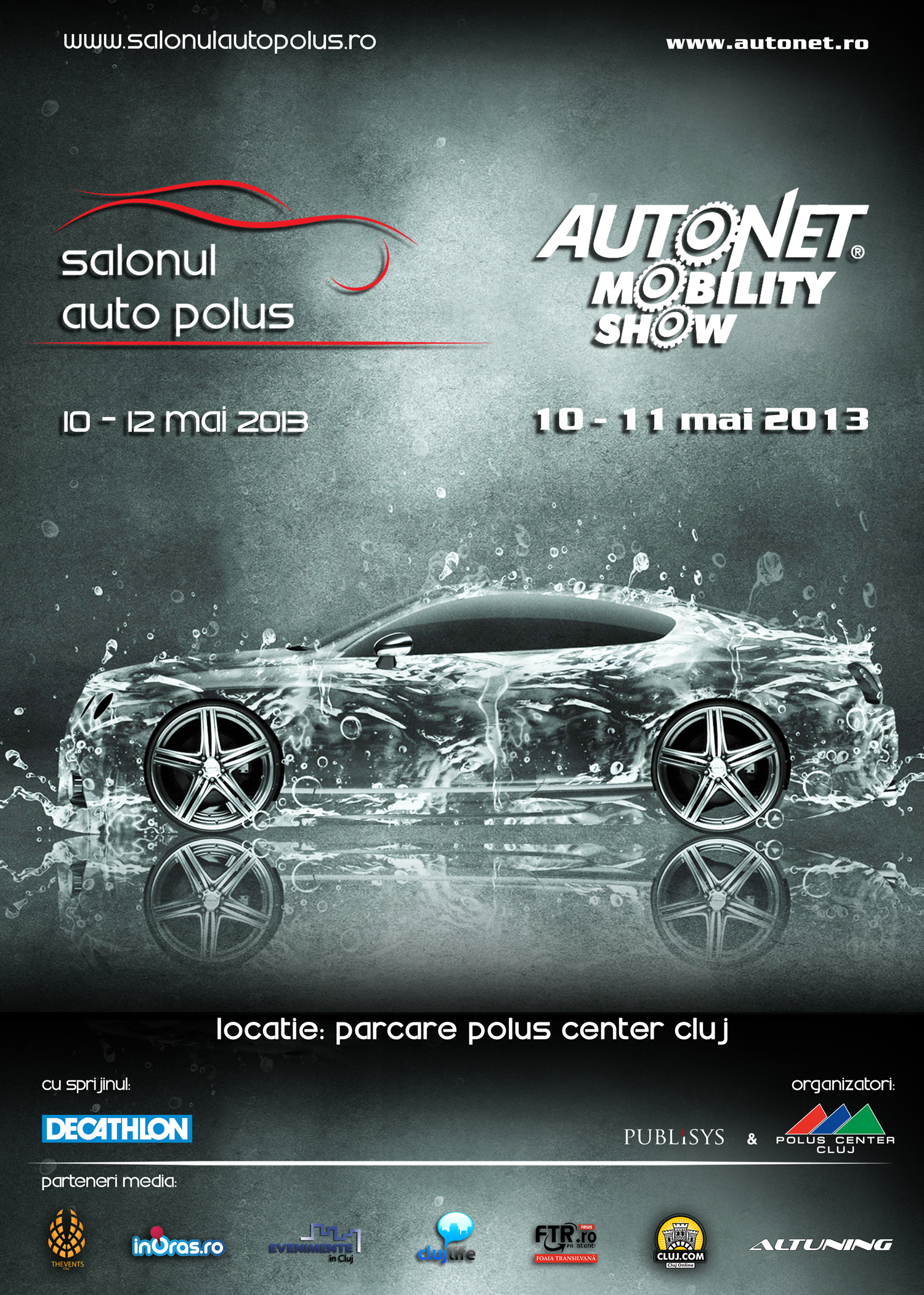 Afis Salon Auto Polus si Autonet Mobility Show