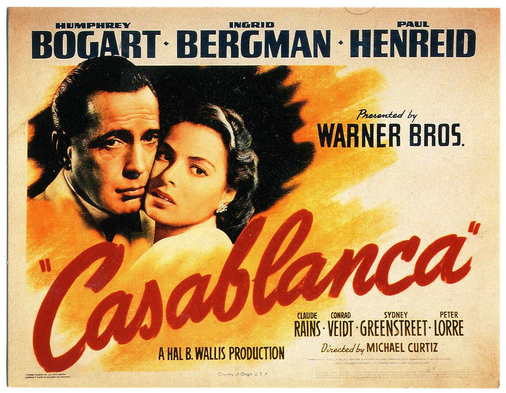 casablanca poster
