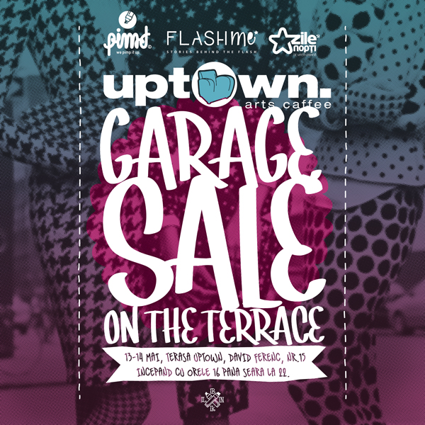 garage sale on the terrace