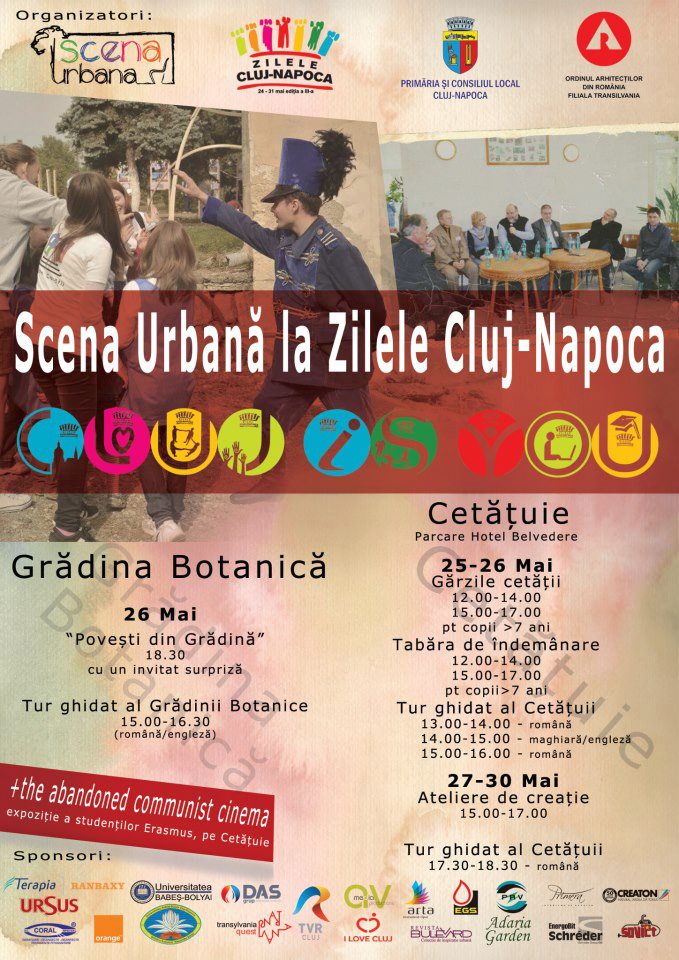 scena urbana zilele clujului
