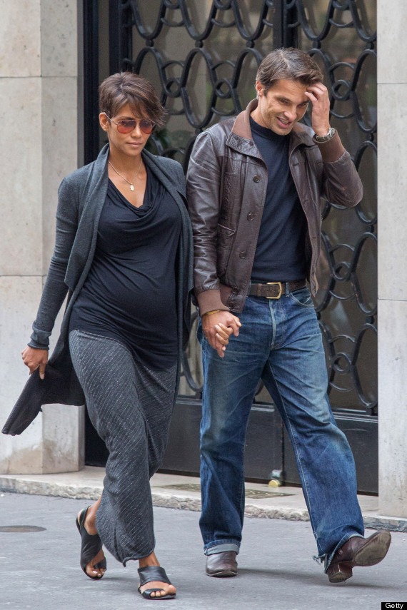 Halle Berry And Olivier Martinez Sighting In Paris