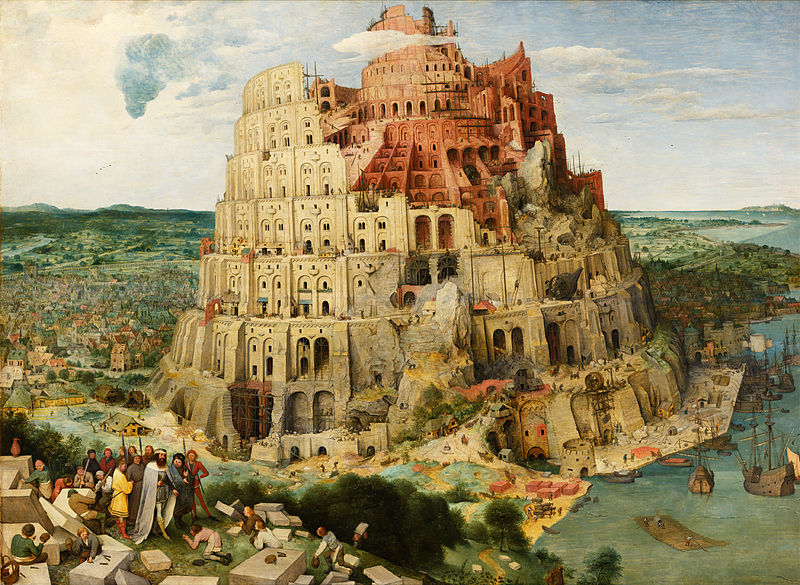Pieter Bruegel cel Bătrân, Turnul Babel, 1563