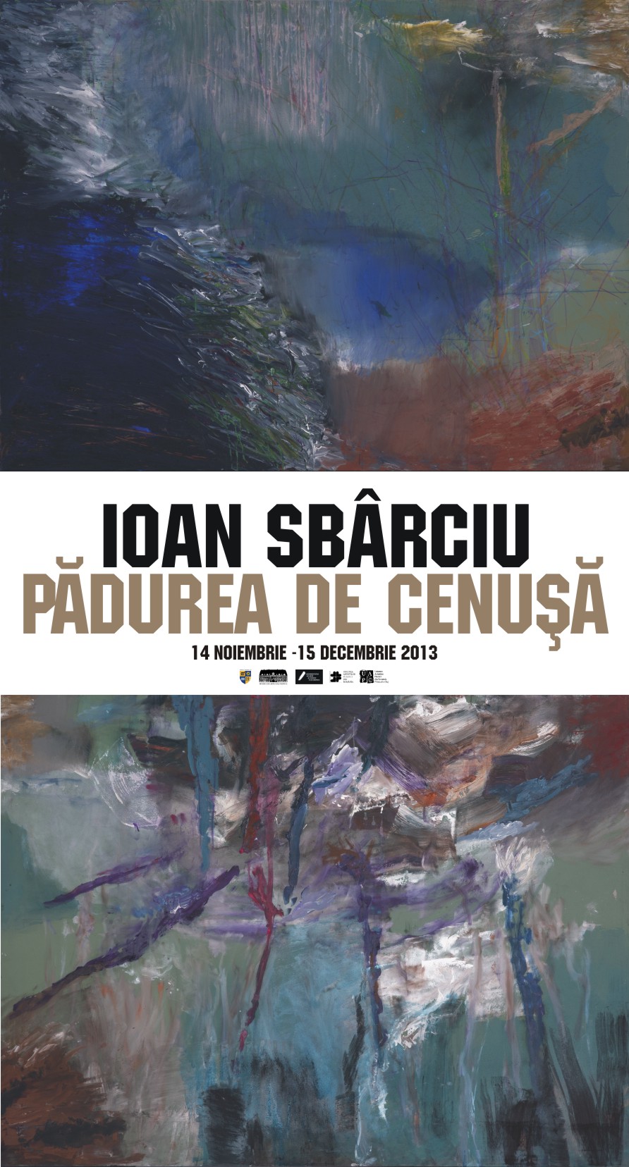 afis expoziţie I. Sbarciu