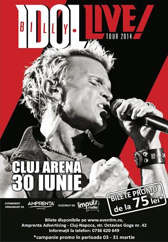 billy idol concert cluj