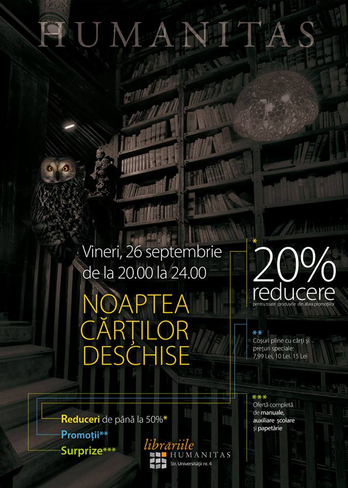 noaptea cartilor deschise