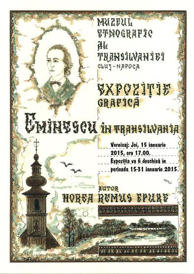 afis eminescu in transilvania