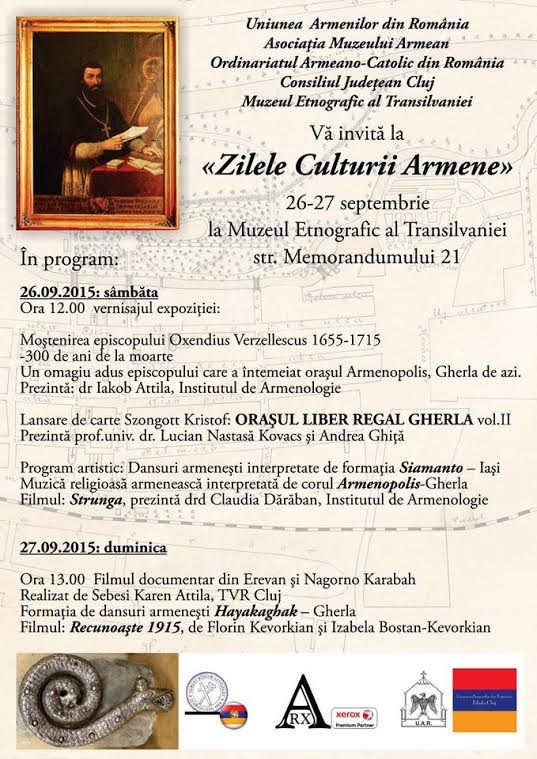 zilele culturii armene
