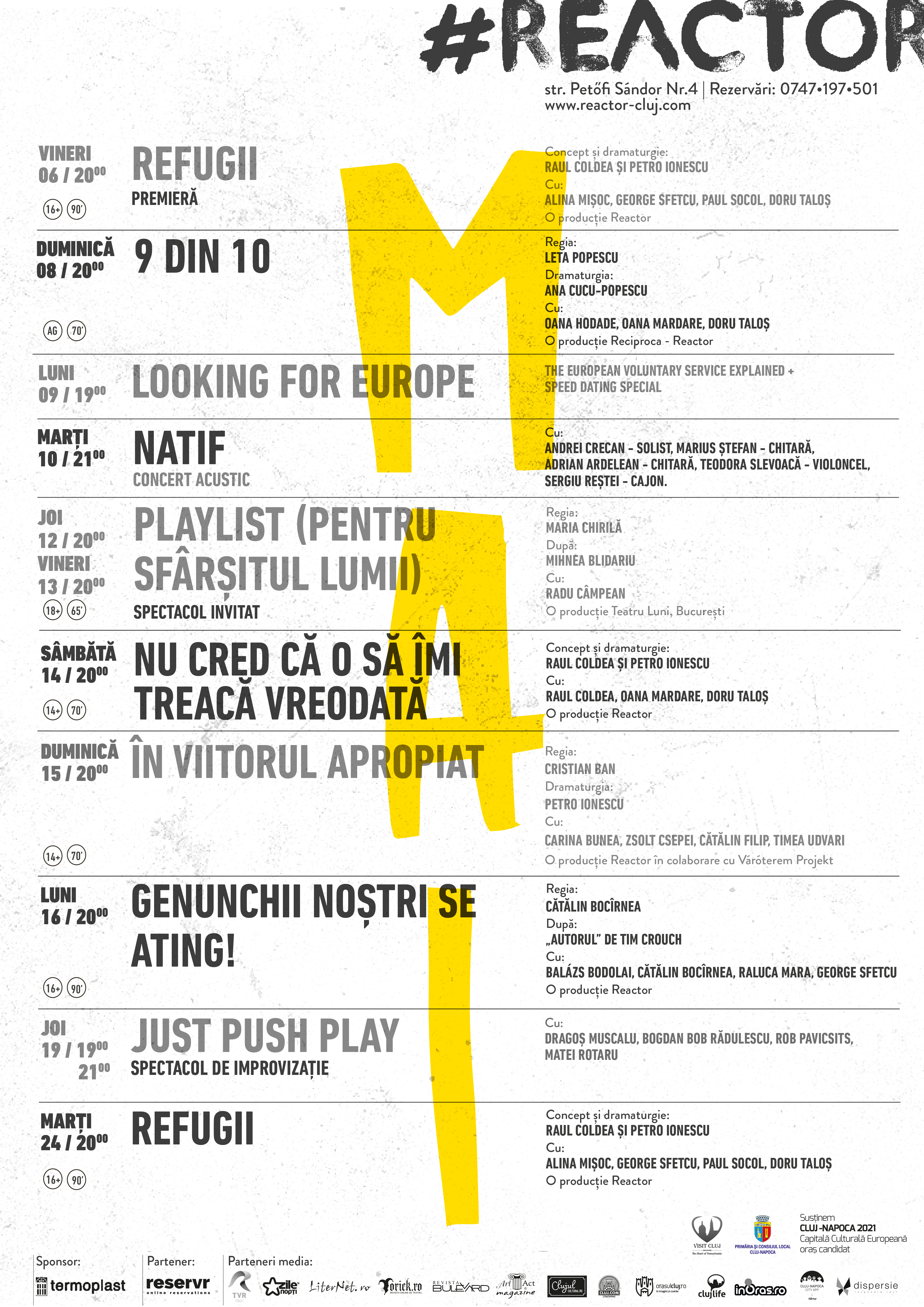 program mai final