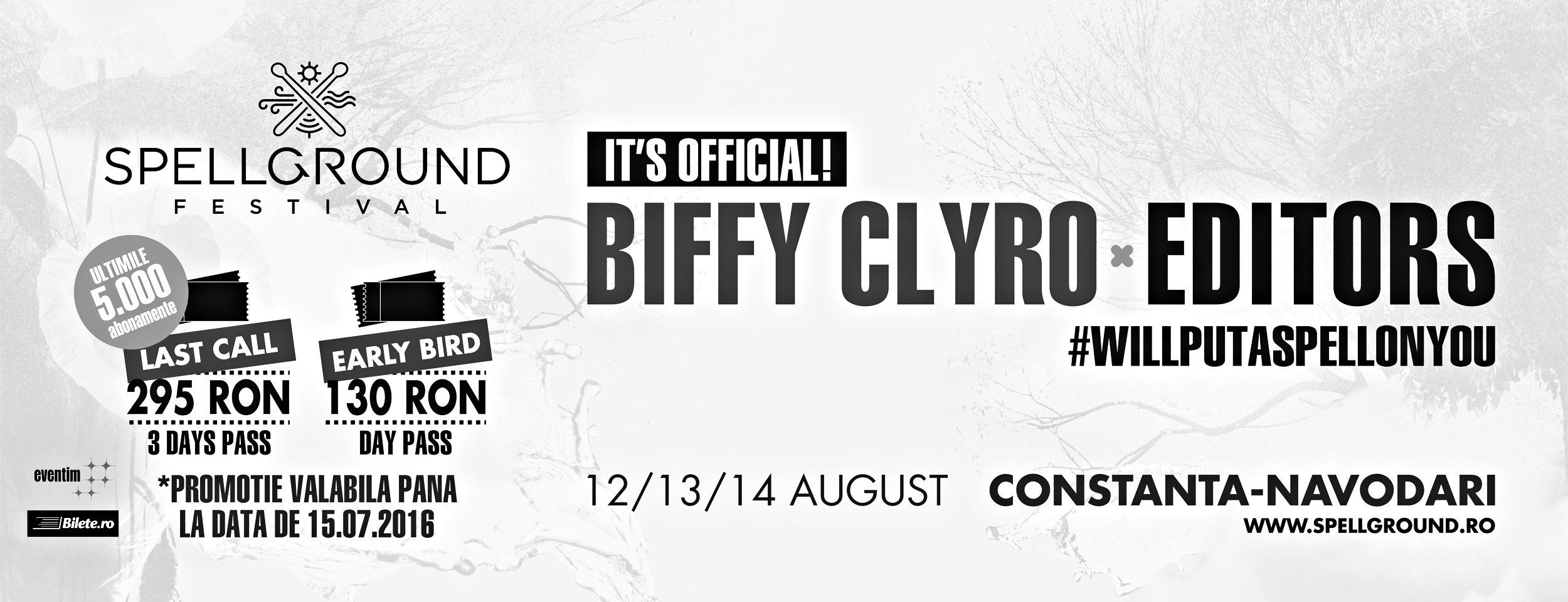 spellground, editors, biffyclyro, constanta, navodari, festival, 2016, 12-14 august.