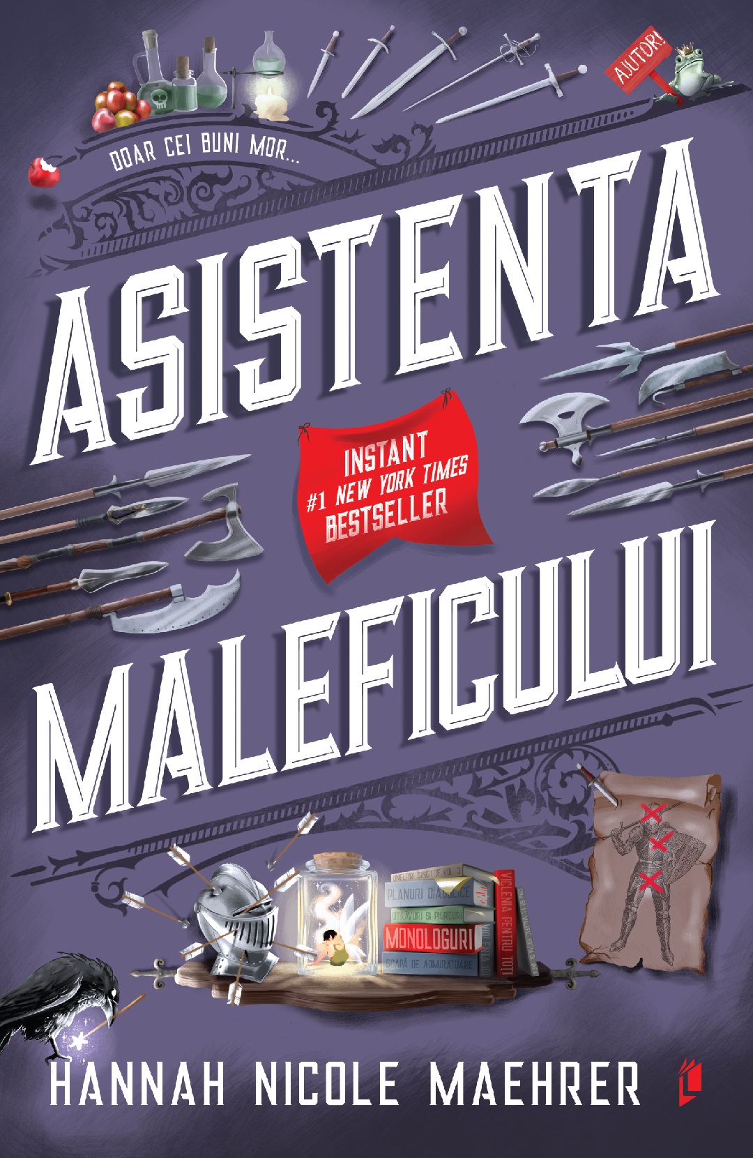 Descoperă lumea fascinantă a răului alături de "Asistenta Maleficului", de Hannah Nicole Maehrer