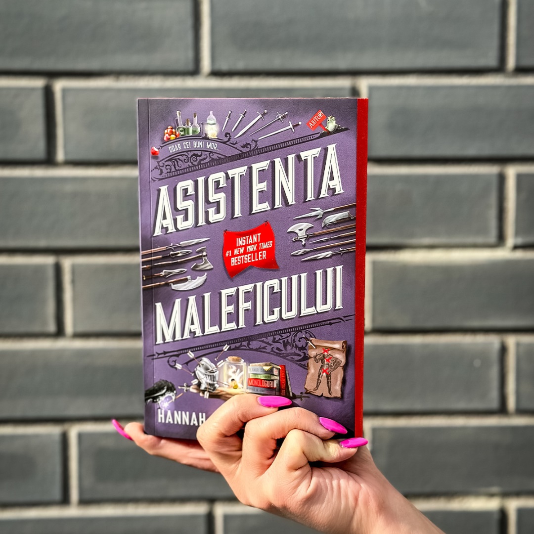 Descoperă lumea fascinantă a răului alături de "Asistenta Maleficului", de Hannah Nicole Maehrer