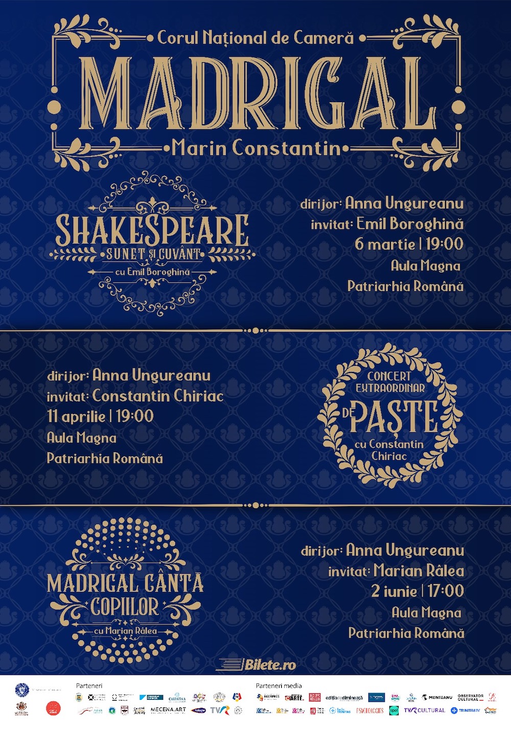 Stagiunea de primavara Madrigal 2024_afis