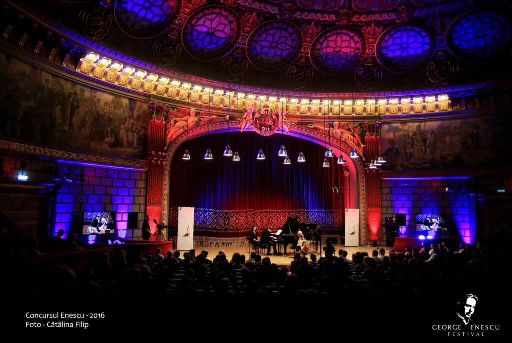 Recital David Geringas în Concursul Enescu.foto Catalina Filip