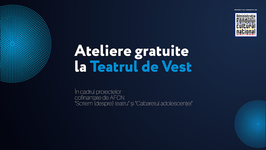 ateliere de teatru gratuite